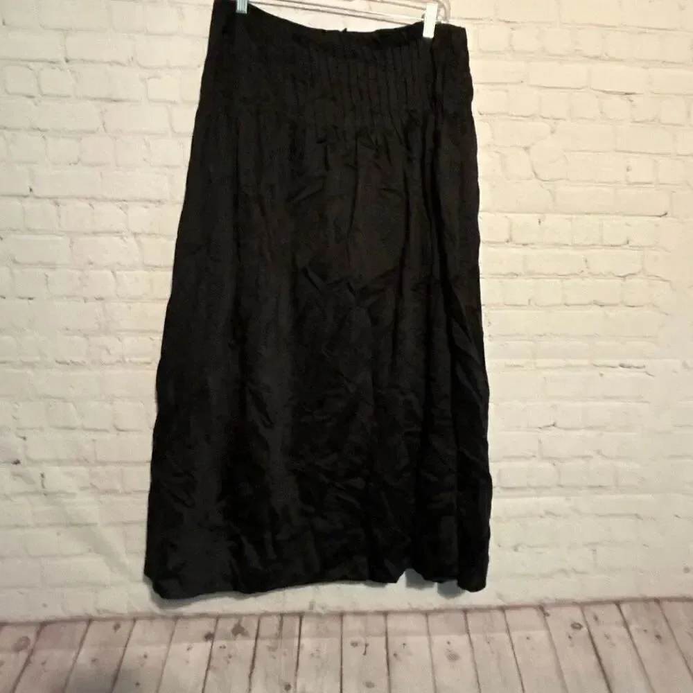 Future Collective Women’s Black Maxi Skirt Size 8